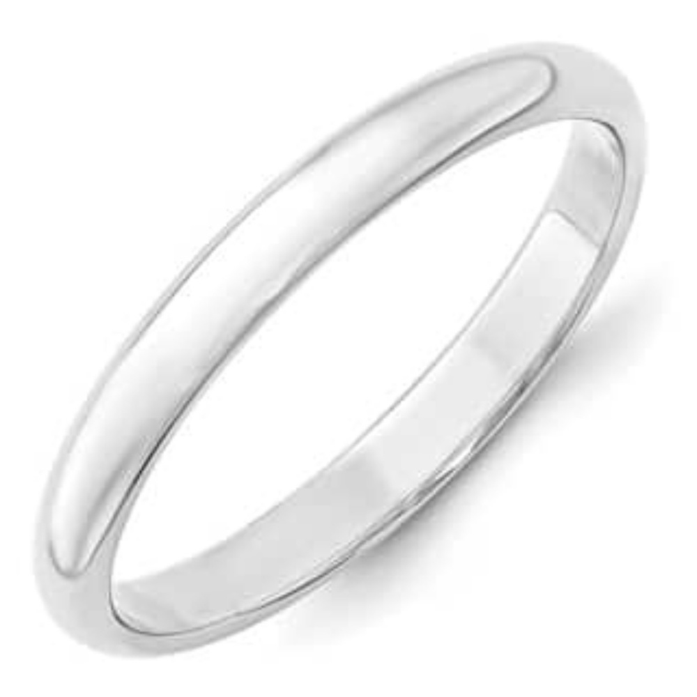 10K White Gold Ring